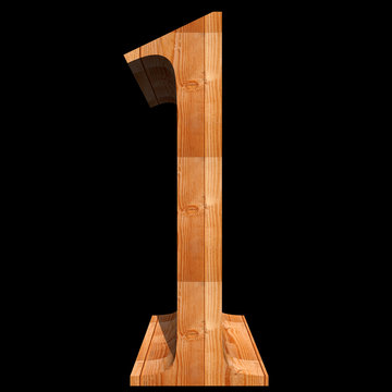 Conceptual 3D abstract wood or wooden brown font isolated