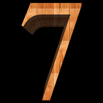Conceptual 3D abstract wood or wooden brown font isolated