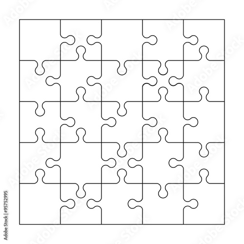 25 piece puzzle