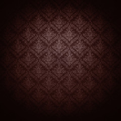 Wall Mural - dark pattern.