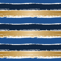 Poster - abstract brush strokes pattern