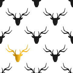 Poster - christmas seamless pattern