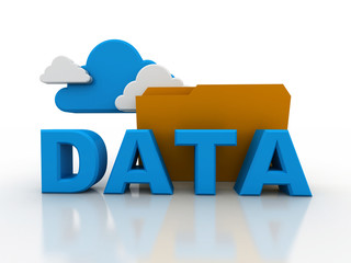 Poster - 3d rendering cloud archive