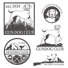 Set Of Hunting Badges