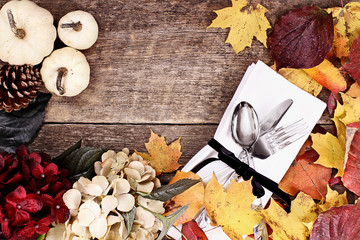 Thanksgiving Place Setting Background