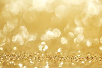 Shiny glitter bokeh background