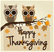 Happy Thanksgiving Greeting Card or Background. Vector Illustration.