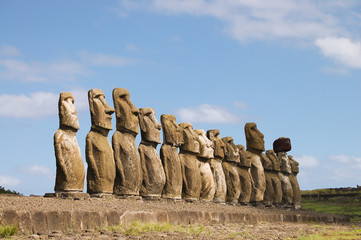 Tongariki Moais - Easter Island