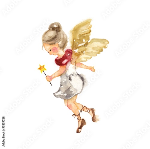 Obraz na płótnie Anioł, dziewczyno