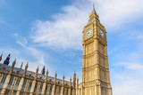 Fototapeta  - Big Ben and House of Parliament, London, UK