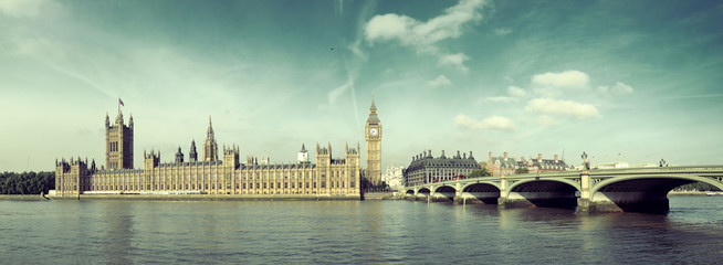 Poster - London skyline