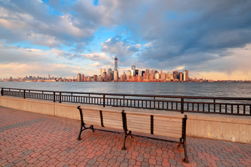 Poster - Downtown Manhattan skyline