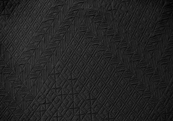 Aztec pattern material embossed