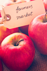 Wall Mural - Red apples