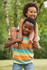 sweet little african child
