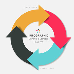 Poster - Vector flat design infographic elements