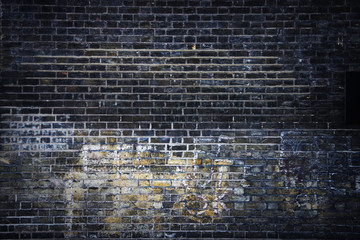 Wall Mural - Textured grunge brick wall background
