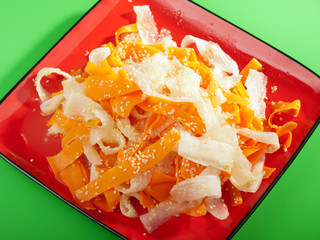 Sticker - Healthy carrot and turnip salad