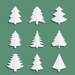 Wall Mural - Christmas fir-tree of an icon