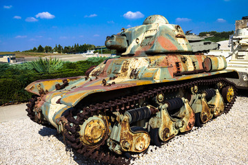 Wall Mural - Old Renault R-35 Light tank