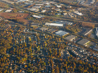 aerial of Newark, New Jersey