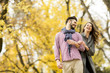 © BGStock72 - Young couple in the autumn park
