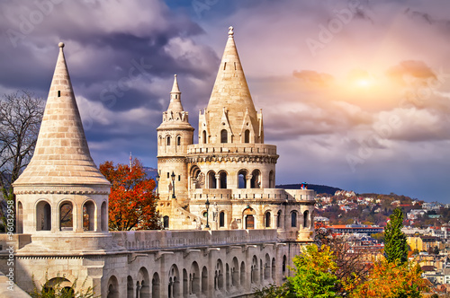 Fishermen's Bastion in Budapest Wallpaper Mural
