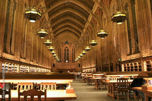 Interior Of Suzzallo Library At The University Of Washington