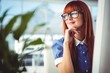 © WavebreakMediaMicro - Attractive smiling hipster woman thinking