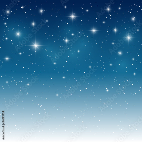 Plakat Błyszczące gwiazdy tło dla twojego projektu