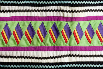 Sticker - Seminole handmade quilted patterns