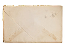 Vintage Yellowed Envelope