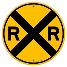 Yellow Rail Sign