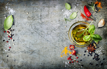 Wall Mural - Herbs and spices