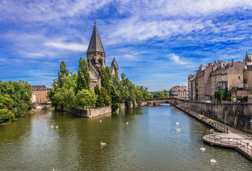 Metz, Eglise du Temple Neuf