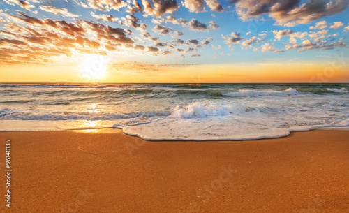 Sea sunrise.