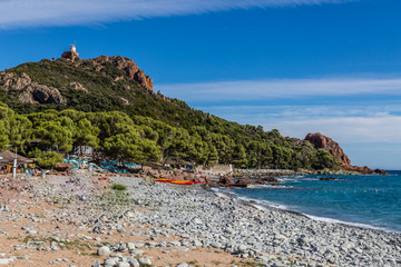 Dramont Landing Beach-St.Raphael,France