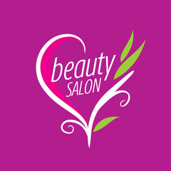 Wall Mural - logo beauty salon