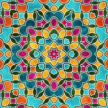 Colorful Round Pattern