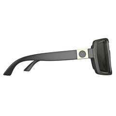 Wall Mural - Sunglasses black, side view