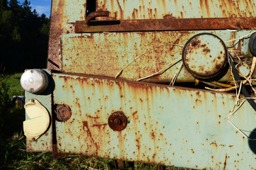 Wall Mural - old truck detail