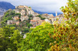 Corte - impressive medieval town in Corsica, France