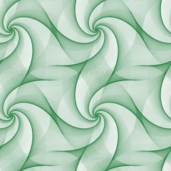 Poster - Green abstract repeating fractal pattern design