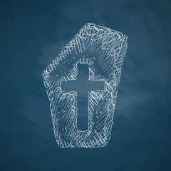 Poster - tombstone icon