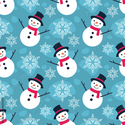 Materiał do szycia Weihnachten nahtlose Vektormuster 10