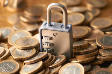 coins with lock