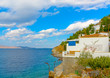 At Hydra island in Greece