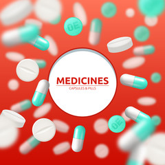 Poster - Pills Medical Illustration