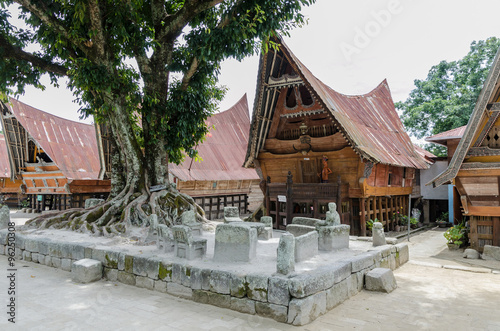 Stone Chairs Used For Judgement And Executions In Samosir
