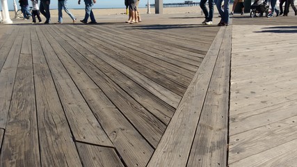 boardwalk abstract